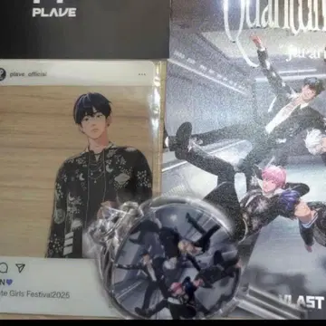 PLAVE AGF2025 예준 클리어 포토 카드 배포 아크릴 키링