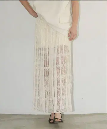 CLANE 2WAY LACE LAYERED SKIRT