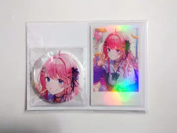 니지산지 쿠라모치 메루토 생일 굿즈 2024 캔뱃지 폴라로이드 세트