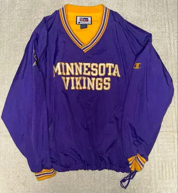 Champion 미네소타 바이킹스 나일론 자켓 XXL