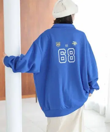 니코앤드 x POLO BCS 콜라보 옷깃 달린 튜닉 풀오버 F