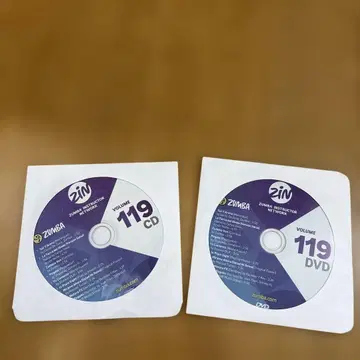 Zumba 최신 Volume 119 CD와 DVD 세트