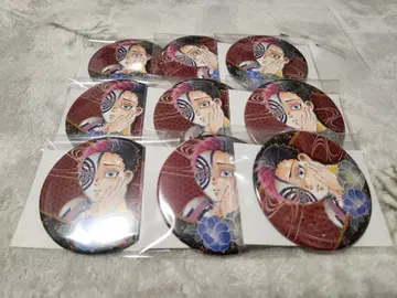 귀멸의 칼날 아카자 원작 캔뱃지