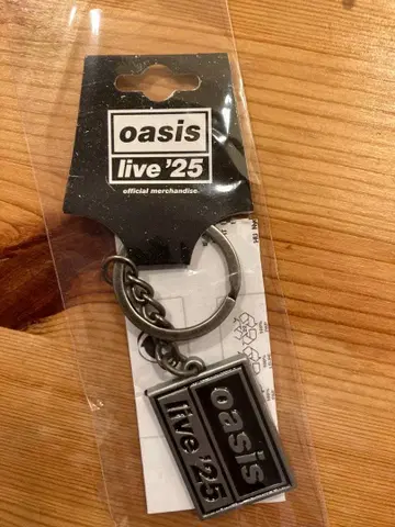 일본 미발매 Oasis 키링 오아시스 키체인