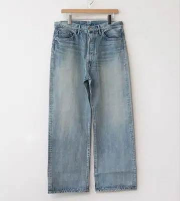 Selvage Denim Five Pocket Wide Straight