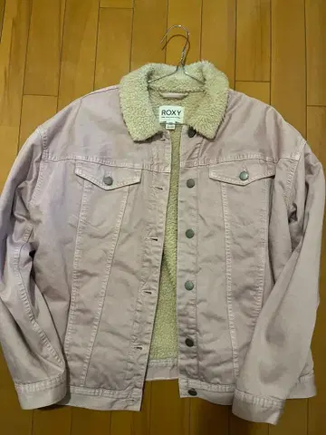 ROXY 플리스 자켓 핑크