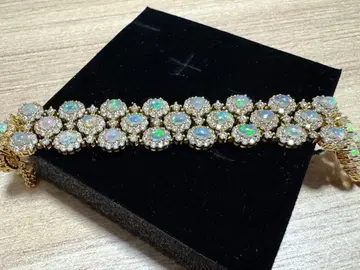 실버 925 오팔 팔찌