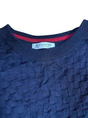 MITSUKE KNIT 미츠케 니트 네이비 일본제 XL