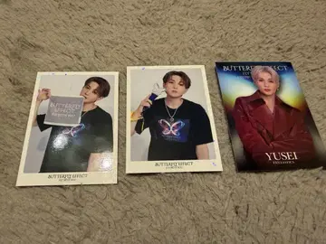 야기 유세이 포토 카드 3매 세트 FANTASTICS