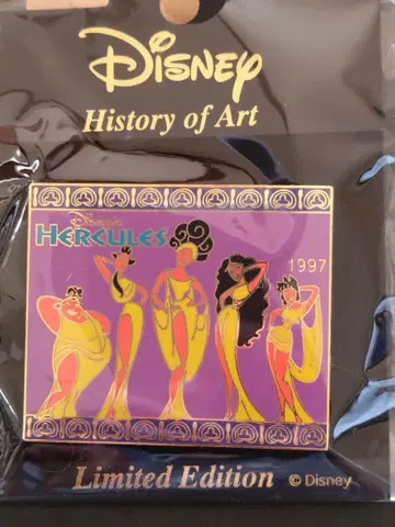 레어! 레트로 디즈니 헤라클레스 아트 히스토리