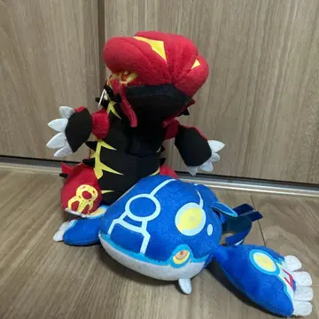 원시 그란돈 원시 가이오가 코로만마루 봉제 인형 포켓몬