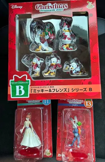 Disney 크리스마스 오너먼트 제일복권 2025 미키 & 프렌즈 B