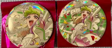 아이돌 프리큐어 드림 스테이지 큐어즈 큔 캔뱃지 2종 2개