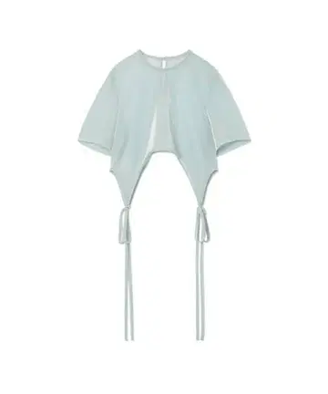 Lame Jersey Cropped Top 사이즈 3