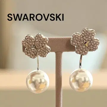 SWAROVSKI 스와로브스키 Latisha 플라워 펄 귀걸이