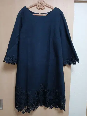 로즈 티아라 빅 사이즈 50 원피스 미사용 새상품 택 없음