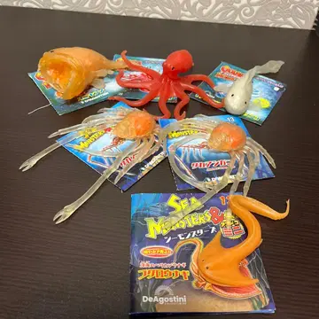 DeAgostini 씨 몬스터&co 오션 어택&co 6체