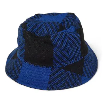 텐더 로인 BUFFALO HAT M BLUE 햇 모자 체크 파랑