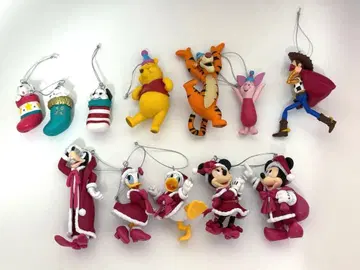 DISNEY 크리스마스 오너먼트 복권 set*새상품급