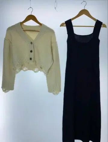 지나시스 원피스 가디건 세트