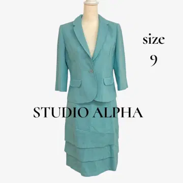 고급 수트 포멀 셋업 자켓 스커트 여성용 9호