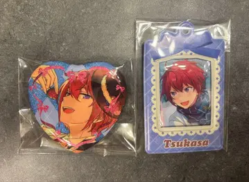 앙스타 라메키라 하트 캔뱃지 & 미니카드 홀더 스오우 츠카사