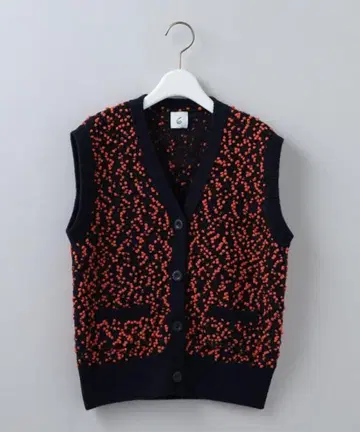 새상품급 <6(ROKU)> POMPOM VEST/베스트