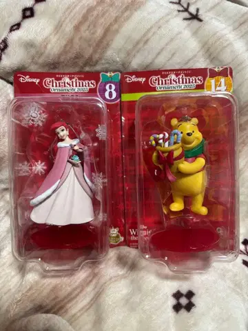 디즈니 크리스마스 오너먼트 복권 2025 아리엘, 곰돌이 푸