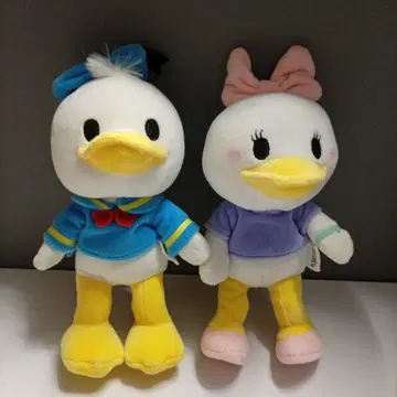nuiMOs 도널드 덕 데이지 봉제 인형 세트