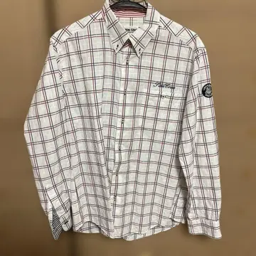 SINA COVA 체크 무늬 셔츠 L 사이즈