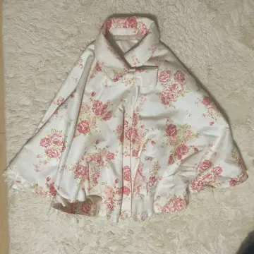 [ 미사용품 ] LIZ LISA 꽃무늬 판초 코트