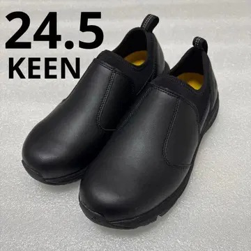 [ 미사용급 ] KEEN 콕슈즈 24.5cm 가죽 내수성