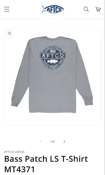 AFTCO Bass Patch LS T-Shirt