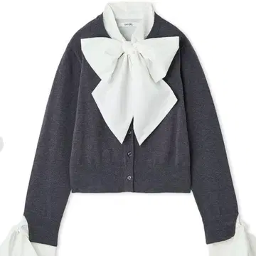 스나이델 보타이 도킹 니트 풀오버