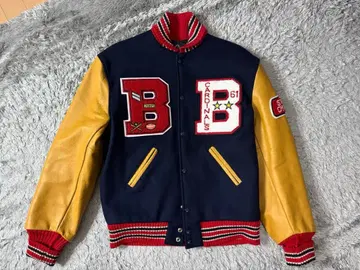 챔피온 미국제 바시티 자켓