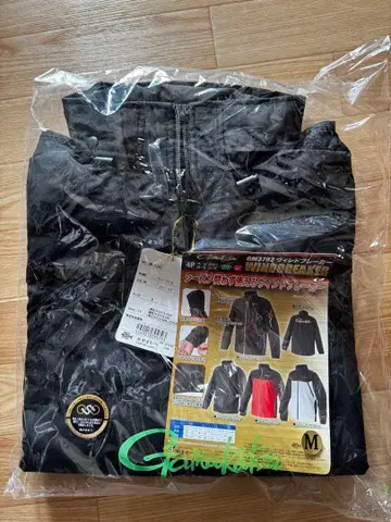 Gamakatsu 윈드브레이커 M 사이즈 블랙