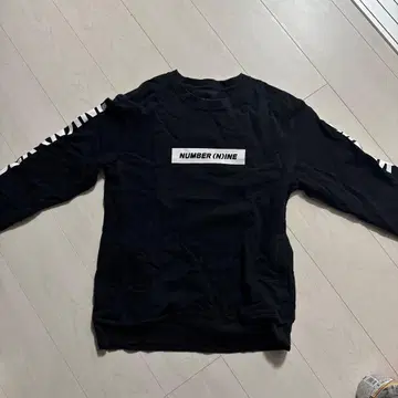 NUMBER (N)INE 블랙 긴팔 트레이닝복 M