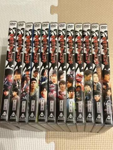 가면라이더 히비키 DVD 전권 세트 12권 세트 특촬물 개봉 중고품