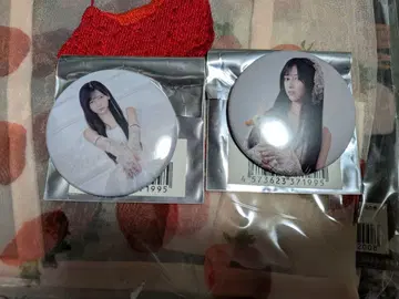 노기자카46 이케다 에레나 Wings 오리의 꿈 캔뱃지 2개 세트