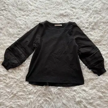 Auie F 여성용 긴팔 T셔츠 M 면 코튼 블랙 스트레치