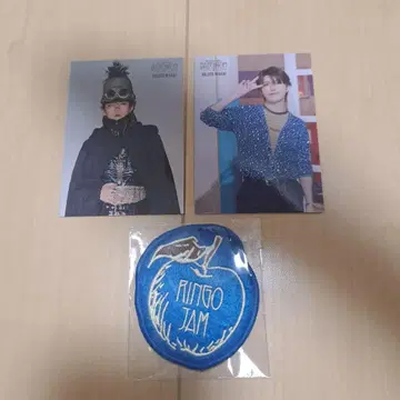 미세스 그린애플 스피도 JAM'S 복권 와펜 파랑 포토 카드