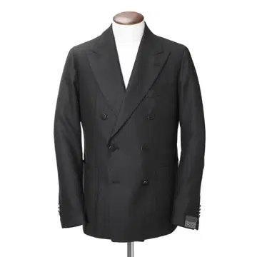 딸리아또레 테일러드 자켓 블랙 더블 브레스트