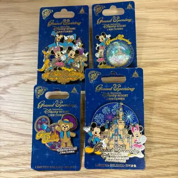 해외 디즈니 핀 배지 미키 미니 상하이