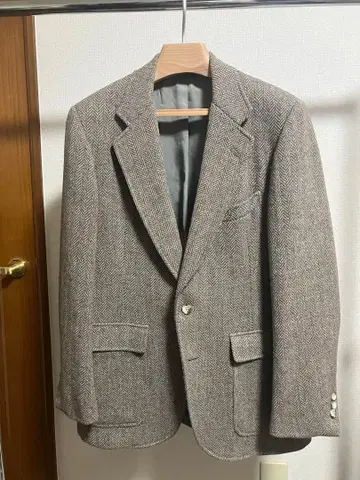 트위드 테일러드 자켓