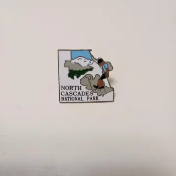 노스캐스케이드 국립공원 핀 배지