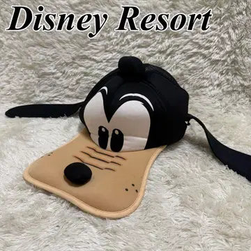 희귀 레어 디즈니 리조트 구피 팬캡 모자 메쉬