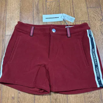 DECEMBER MAY 버건디 숏팬츠 미사용 새상품