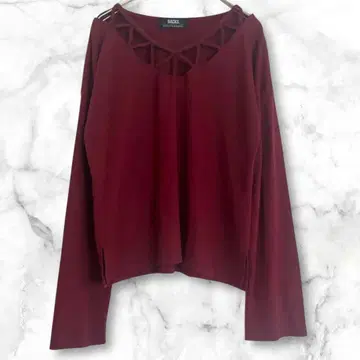 백 긴팔 티셔츠 티셔츠 멋진 V넥 무지 Free 심플