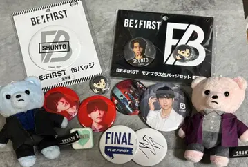 BE:FIRST SHUNTO 봉제 인형 캔뱃지 세트