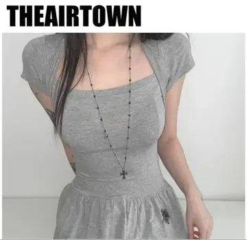 THEAIRTOWN black cross 목걸이 한국